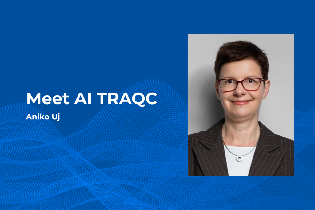 Titelbild mit einem Poträt von Aniko Uj